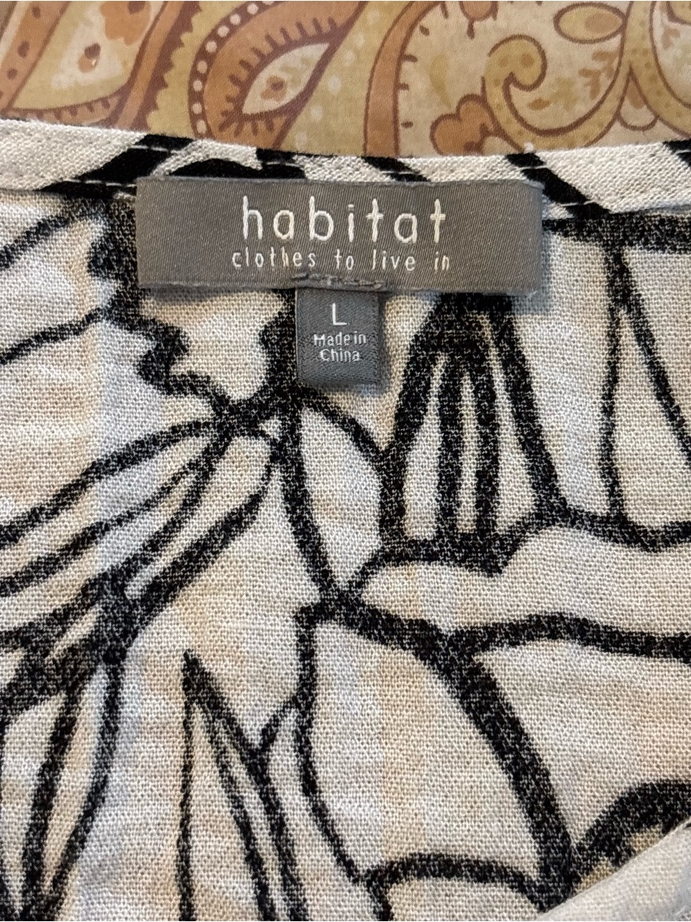 Habitat floral blouse top - Picture 12 of 13